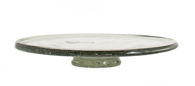Plat à gâteau en verre Salba, tailles variées